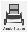 AMPLE STORAGE